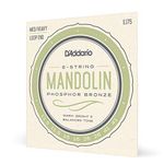 D'Addario EJ75 Phosphor Bronze Mandolin Strings, Medium/Heavy, 11.5-41