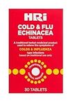 HRI Cold and Flu Echinacea - 30 Tablets. to Relieve The Symptoms of Colds and Flu Type Infections. 338 to 450 mg of Echinacea Purpurea. 1 Pack