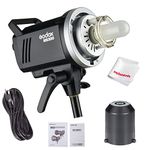 Godox MS300-F Studio Light Kit Strobe 300Ws GN58 5600K | Bowens Mount Portable Monolight |Built-in Godox 2.4G Wireless System |150W Modeling Lamp | Outstanding Output Stability | Recycle Time 0.1-1.3s