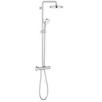 GROHE New Tempesta Cosmop. System Shower System with Thermostat for Wall Mounting Chrome 27922001