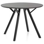 Atlantic Shopping Quest 100cm Dining Table Grey Wood