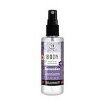 Lavender Body Fresh Mist Organic Deodorizing Body Spray - 4 oz 120 ml - with Premium Essential Oils. Light and Refreshing – Great for Skin, and Safe for the Whole Family. Canadian Made.