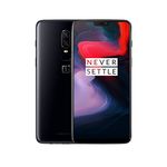 OnePlus 6 A6003 Dual-SIM (64GB Storage | 6GB RAM) Factory Unlocked 4G Smartphone (Mirror Black) - International Version