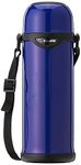 Zojirushi, SJ-TG10-AA Stainless Steel Vacuum Insulated Bottle with Cup Type 1.0L, Blue