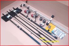 Mitchell Sea Fishing 14 ft Kit 2 Rods 2 Reels Tripod & Tackle Beach, Beachcaster Beachcasting