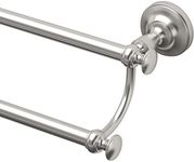 Gatco 4024 Tavern Double Towel Bar, 24", Satin Nickel