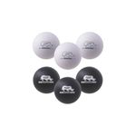 Champion Sports 6" Black and White Rhino Skin Low Bounce Dodgeball Set