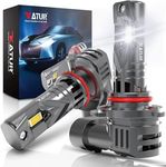 KATUR HB3 LED Headlight Bulbs, 100W