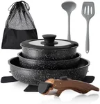 10 Pcs Pots and Pans Set Non Stick,