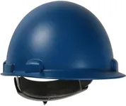 Dynamic Vesuvio Cap Style Hard Hat, Smooth Dome Nylon/Fiber Resin Shell, Type 1, Class E, 4-Point Suspension, Wheel Ratchet Adjustment, High Heat Resistant, Steel Blue (280-HP851R-71)