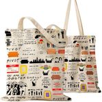 Miss Adola Aesthetic Canvas Tote Ba