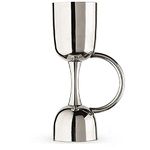 Rengvo Stainless Steel Peg Measurer Jigger 30 & 60 Ml, Cocktail Jigger, Shot Glass Drink Measuring Bar Tool Double Side Jigger With Handle