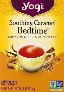 YOGI TEA, Soothing Caramel Bedtime, 30g, 16 Tea bags