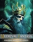 Medieval Fantasy Coloring Book for 