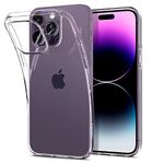 Spigen Case for iPhone 14 Pro Case: Liquid Crystal [Slim and Lightweight] for iPhone 14 Pro Case - Crystal Clear