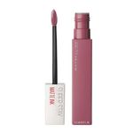 Maybelline New York Superstay Matte Ink Longlasting Liquid Lipstick - 15, Lover, Lipstick Up to 12 Hour Wear, Non Drying, 5 ml