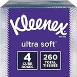 Kleenex Ultra Soft Facial Tissues, 
