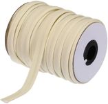 sourcing map Piping Cord Trim 30 Yards 1/2 Inch Piping Tape for Sewing DIY Crafting Fabric Edge Trim Beige