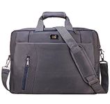 KBI® 3 in 1 Convertible Laptop Office Bag,Briefcase Backpack for 15.6 inch Laptop Messenger Bag with Logo and pullers (Grey)