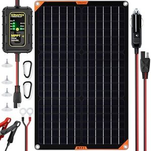 Sunapex 30W Flexible Solar Panel with MPPT Charge Controller