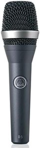 AKG 3138X00070 D5 Supercardiod Vocal Dynamic Microphone, 5.1 cm Diameter