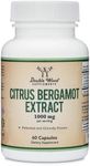 Citrus Bergamot Supplement - Only Patented, Clinically Proven Bergamot Extract - 1,000mg Servings (Sourced from Italy) (60 Capsules) by Double Wood