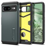 Spigen Tough Armor Designed for Pixel 8 Case (2023), [Extreme Protection Tech] - Abyss Green