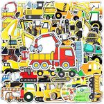 Trucks Stickers Kids Party Supplies