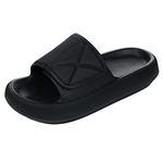 kihutor Cloud Slides For Women and Men, Pillow Slippers Bathroom Slides, Soft Comfy Thick Sole Sandals Quick Drying Pillow Slides