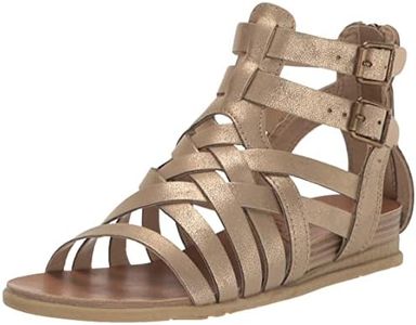 Blowfish Malibu Women's Bolivia Sandal, Gold Cosmic Metallic, 8.5