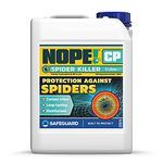 NOPE! Spider Killer Repellent - Kills on Contact. For all Types of Spiders. Residual Action, Odourless, Non-Staining for Indoor and Outdoor Use. HSE Registered - 5 Litre