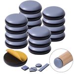 Furniture Sliders for Carpet and Hardwood Floors Adhesive Furniture Glides Self-Stick Furniture Sliders Pads (round25mm)