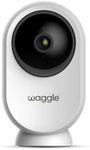 Waggle RV Mini AI Wi-Fi Pet Camera, 1080p HD, Pan & Tilt, Motion Alerts, 2-Way Audio, Night Vision, Pet Camera with App Control, Built-in SD Card (64GB)