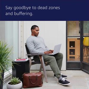 Amazon eero 6 Mesh Wi-Fi Router – Dual-Band Wireless Coverage