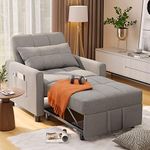 Noelse Sleeper Sofa Chair Bed, Conv