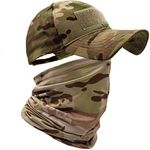 HOPSOOKEN Camo Hats for Men with Co