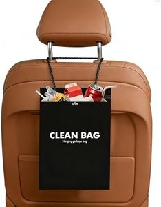 IKEEPVOX 50-Pack Disposable Car Trash Bags – Hanging Universal Garbage Bags, Large Capacity Odor-Proof, for Cars, Trucks, SUVs, RVs, Commercial Vehicles