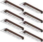 LEONLITE 8-Pack Classic Series 12 Inch LED Retaining Wall Lights, Hardscape Lighting Low Voltage, Low Voltage Landscape Lights, 12V Paver Lights, 3W Outdoor Step Lights, 5000K Daylight, ETL