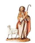 Fontanini The Good Shepherd with Sheep Italian Nativity Village Figurine