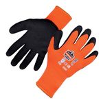 Ergodyne ProFlex 7401 Coated Lightweight Winter Work Gloves, orange, x-large