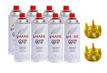 Hans Butane Gas Canister 8 pcs