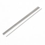 sourcing map 5Pcs Steel Rod 1mm Dia 100mm Long for Lathe Stock Replacement