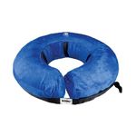 KONG Cloud E-Collar for Dogs, Soft Inflatable Recovery Dog Collar, Adjustable, Scratch & Bite Resistant, Promotes Healing, Prevents Wound Licking, Scratching Post-Surgery, Neck Size: 38-51cm, Large