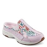 Easy Spirit Women's Traveltime Mule, Light Pink Floral Multi, 5.5 UK