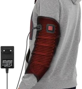 Envoltura De Almohadilla Térmica Para Aliviar El Dolor, Almohadilla Térmica Flexible Para Tobillo Pierna Codo Muñeca, Calentamiento Rápido Con 3 Ajustes De Calor, Cable De Alimentación 198cm -Negro