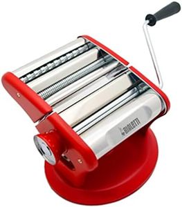 Bialetti Pasta Machine with Suction Base, Glossy Red