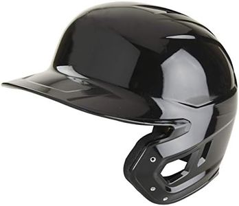 Rawlings | MACH Single Ear Batting Helmet | Right Hand Batter | Large | Black