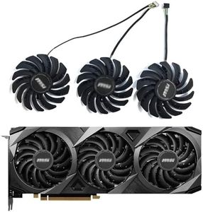 85mm 4pin PLD09210S12HH 85mm RTX3080 Cooler MSI Geforce RTX 3060 Ti 3070 3080 3090 Ventus 3X Gaming Graphics Card Fan