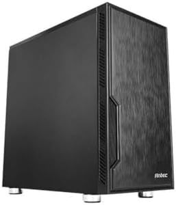 Antec VSK10 Value Solution Series Highly Functional Micro-ATX Case, Support 4 x 140 mm Fan and 280 mm Radiator, 2 x USB3.0, Black