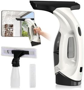 ZRHI Window Vacuum Squeegee Cordless, 2000Pa Electric Window Cleaner Tool